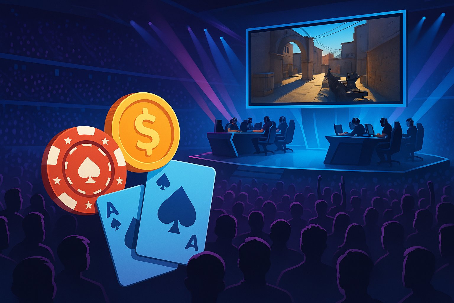 E-sport fogadás: Hol találkozik a klasszikus szerencsejáték a digitális arénával?